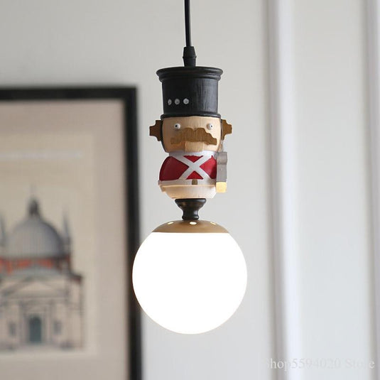 Soldiers Pendant Lighting For Kids Room-GraffitiWallArt