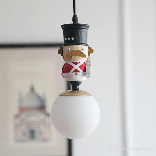 Soldiers Pendant Lighting For Kids Room-GraffitiWallArt