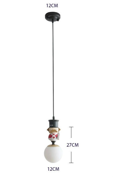 Soldiers Pendant Lighting For Kids Room-GraffitiWallArt