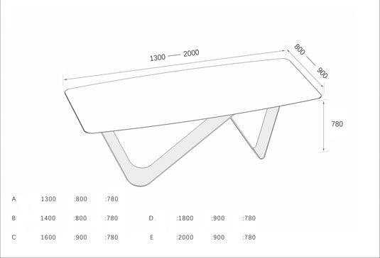 Solid Wood Dining Table-GraffitiWallArt