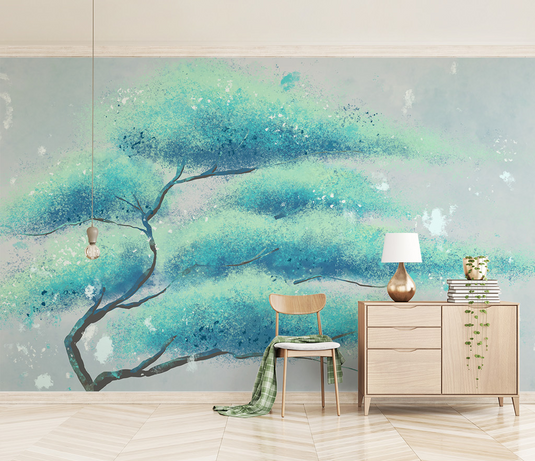 Spread Wide Tree Wallpaper Murals: Stylish Design-GraffitiWallArt