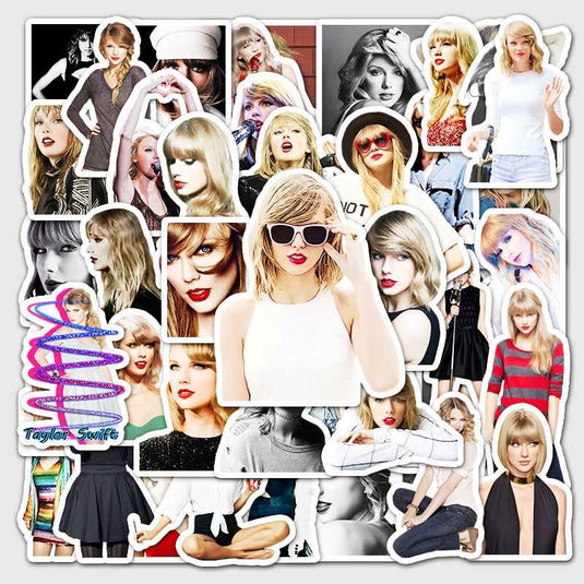 Star Taylor Swift Stickers-GraffitiWallArt