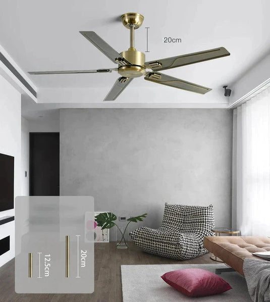 Strong Wind Quiet Ceiling Fan for an Ideal Home-GraffitiWallArt