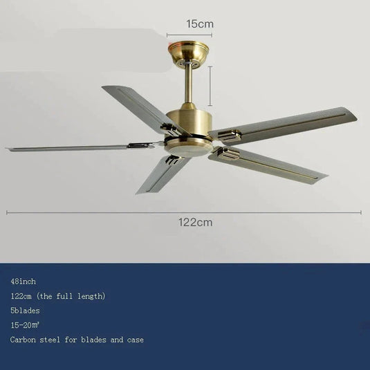 Strong Wind Quiet Ceiling Fan for an Ideal Home-GraffitiWallArt