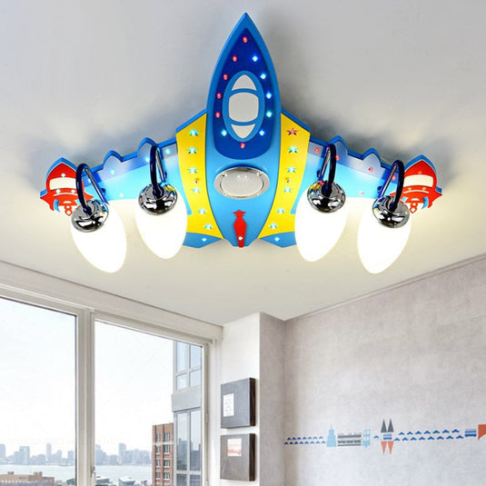 Stylish Plane Chandeliers Light - Illuminate Your Space-GraffitiWallArt