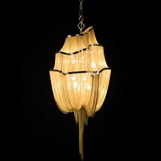 Tassels Chandelier: Decorative Lighting | Tassels & Fringe-GraffitiWallArt