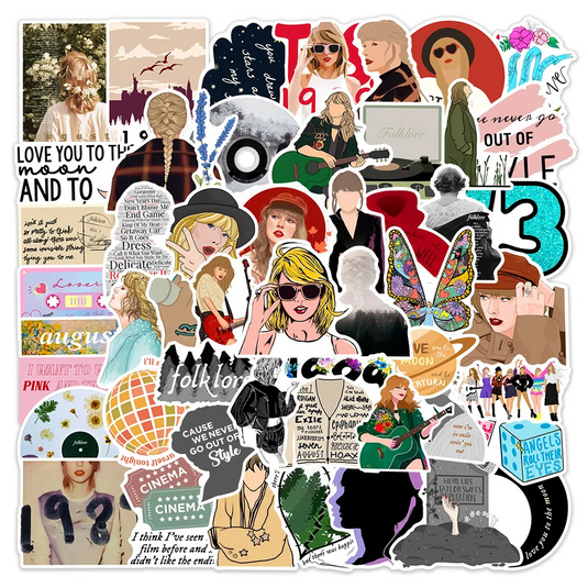 Taylor Swift Latest Stickers Pack-GraffitiWallArt