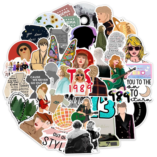 Taylor Swift Latest Stickers Pack-GraffitiWallArt