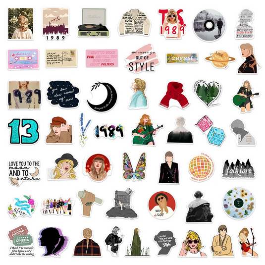 Taylor Swift Latest Stickers Pack-GraffitiWallArt