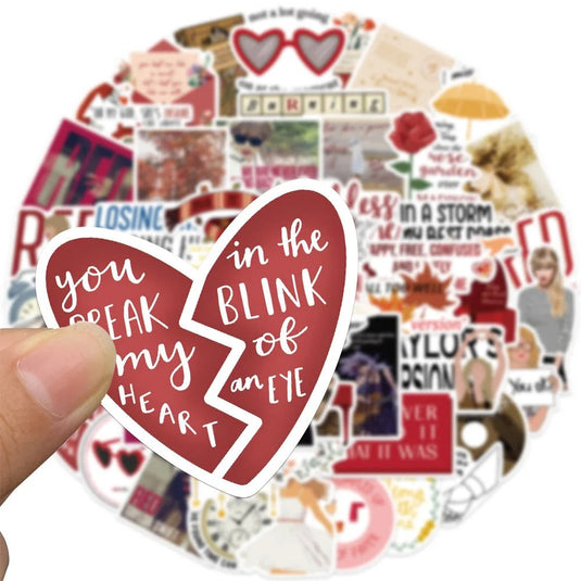 Taylor Swift Love Stickers Pack-GraffitiWallArt