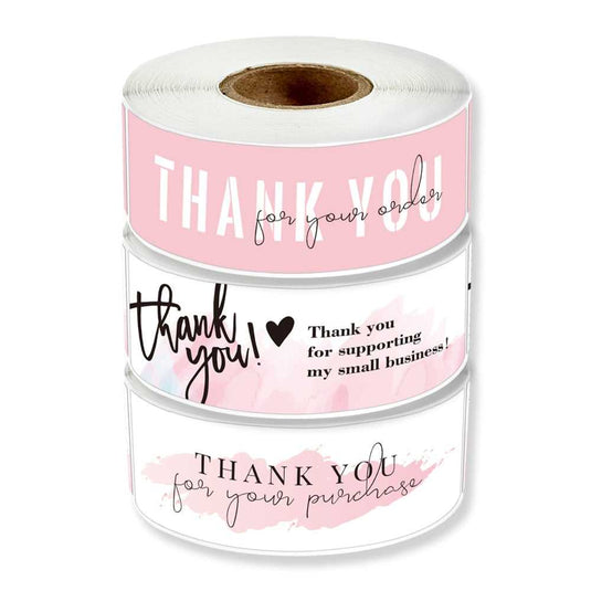 Thank You Order Stickers Pack: Express Appreciation-GraffitiWallArt