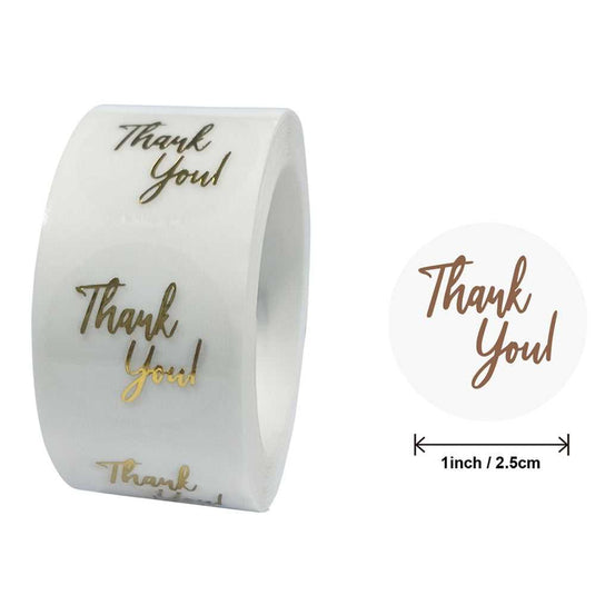 Thank You Sticker Labels: Express Gratitude Effortlessly-GraffitiWallArt