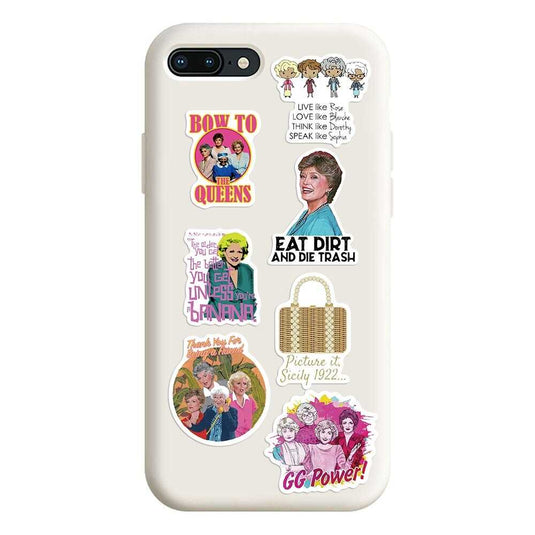 The Golden Girls Stickers Pack - Find Joyful Nostalgia!-GraffitiWallArt