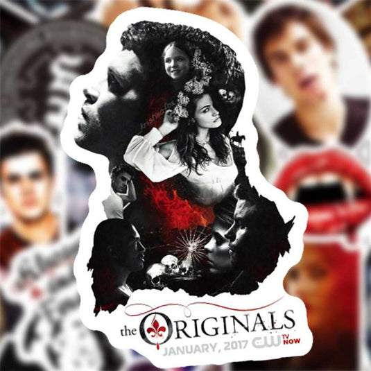 The Vampire Diaries Sticker Pack - Famous Waterproof Bundle-GraffitiWallArt