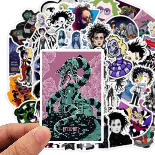 Tim Burton Stickers Pack - Famous Waterproof Bundle-GraffitiWallArt