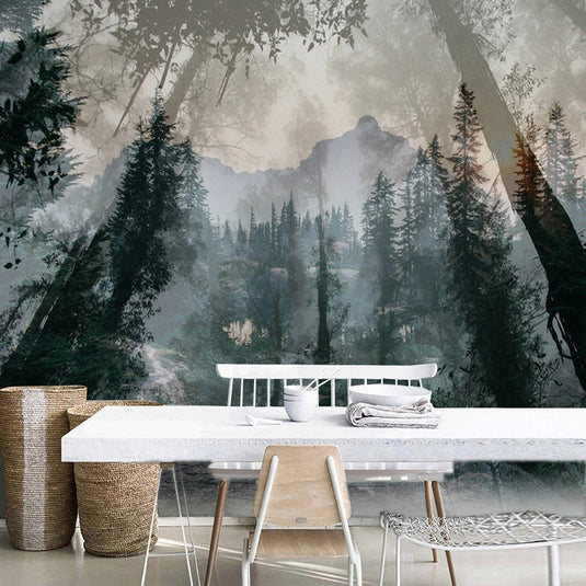 Tree Sunlight Wallpaper: Transform with mesmerizing scenery-GraffitiWallArt