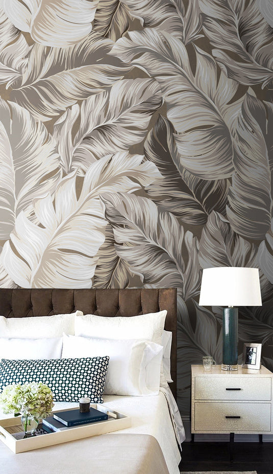 Tropical Haven Bliss Wallpaper Mural-GraffitiWallArt