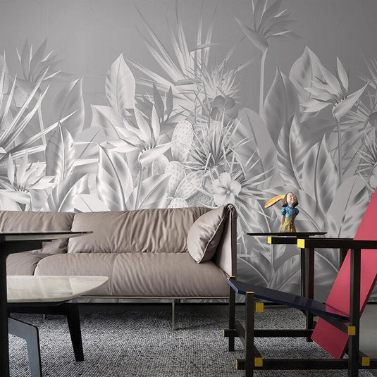 Tropical Wallpaper - Lush Paradise with Exquisite Designs-GraffitiWallArt