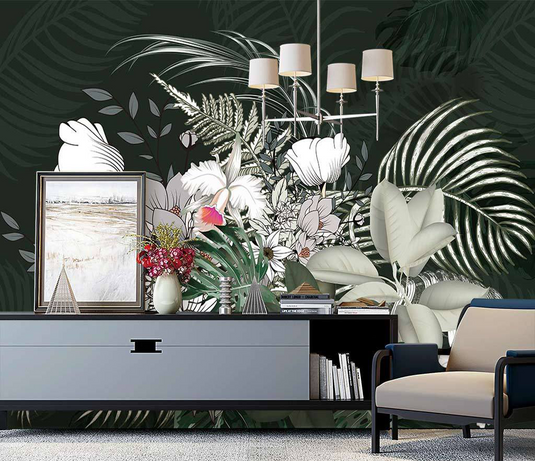 Tropical Wallpaper Murals: Explore Paradise-GraffitiWallArt