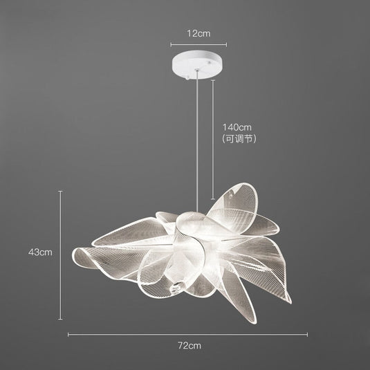 Tulie Floral Chandelier: Exquisite and Elegant-GraffitiWallArt