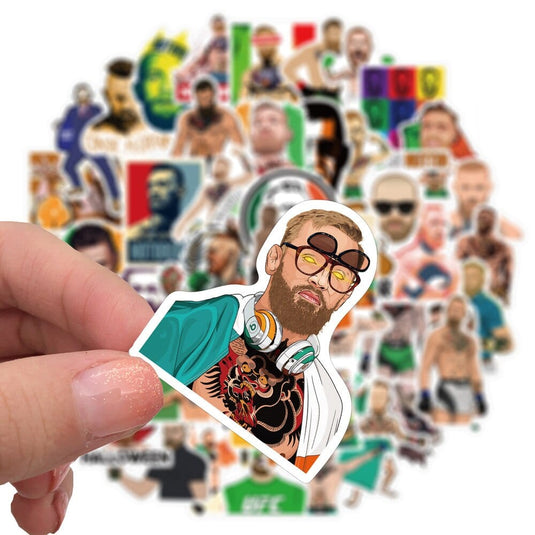 UFC Conor McGregor Stickers Pack - Official Merchandise-GraffitiWallArt