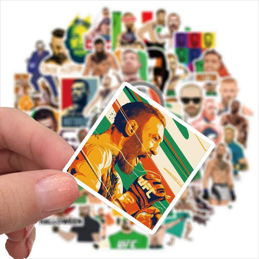 UFC Conor McGregor Stickers Pack - Official Merchandise-GraffitiWallArt