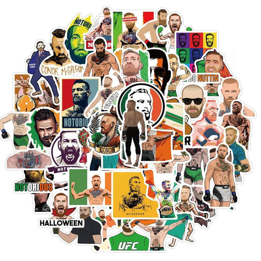 UFC Conor McGregor Stickers Pack - Official Merchandise-GraffitiWallArt