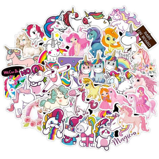 Unicorn Sticker: High-Quality Decal for All Ages-GraffitiWallArt