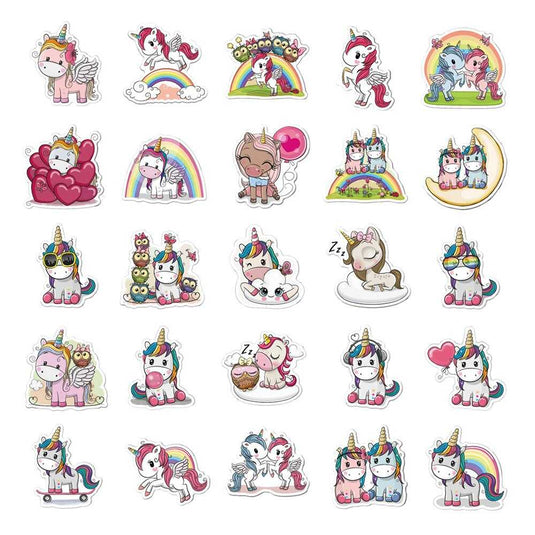 Unicorn Stickers Pack - Peel and Stick Magic for Any Surface-GraffitiWallArt