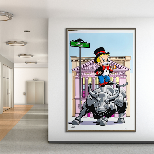 Wall Street Millionaire Forex - Richie Canvas Wall Art-GraffitiWallArt