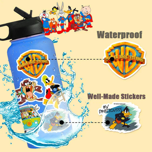 Warner Bros Cartoons Character Sticker Pack-GraffitiWallArt