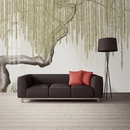 Willow Tree Wallpaper: Transform Your Space-GraffitiWallArt