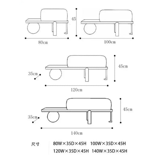 Wood Shoe Changing Ottoman Stool-GraffitiWallArt